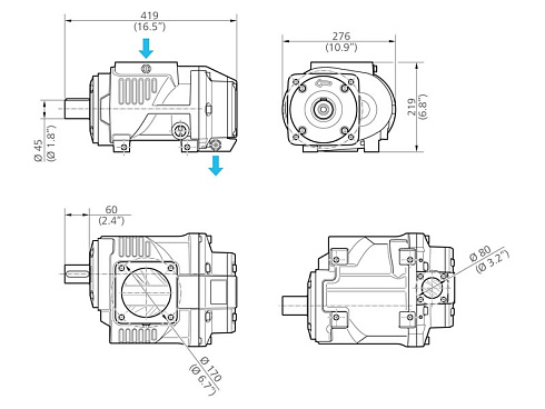 Винтовой блок EVO9 ROTORCOMP 4031000340 MKN002343